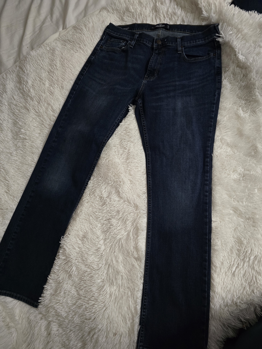 Hollister Slim Straight Dark Wash Jeans